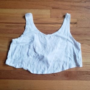 F21 tie crop top